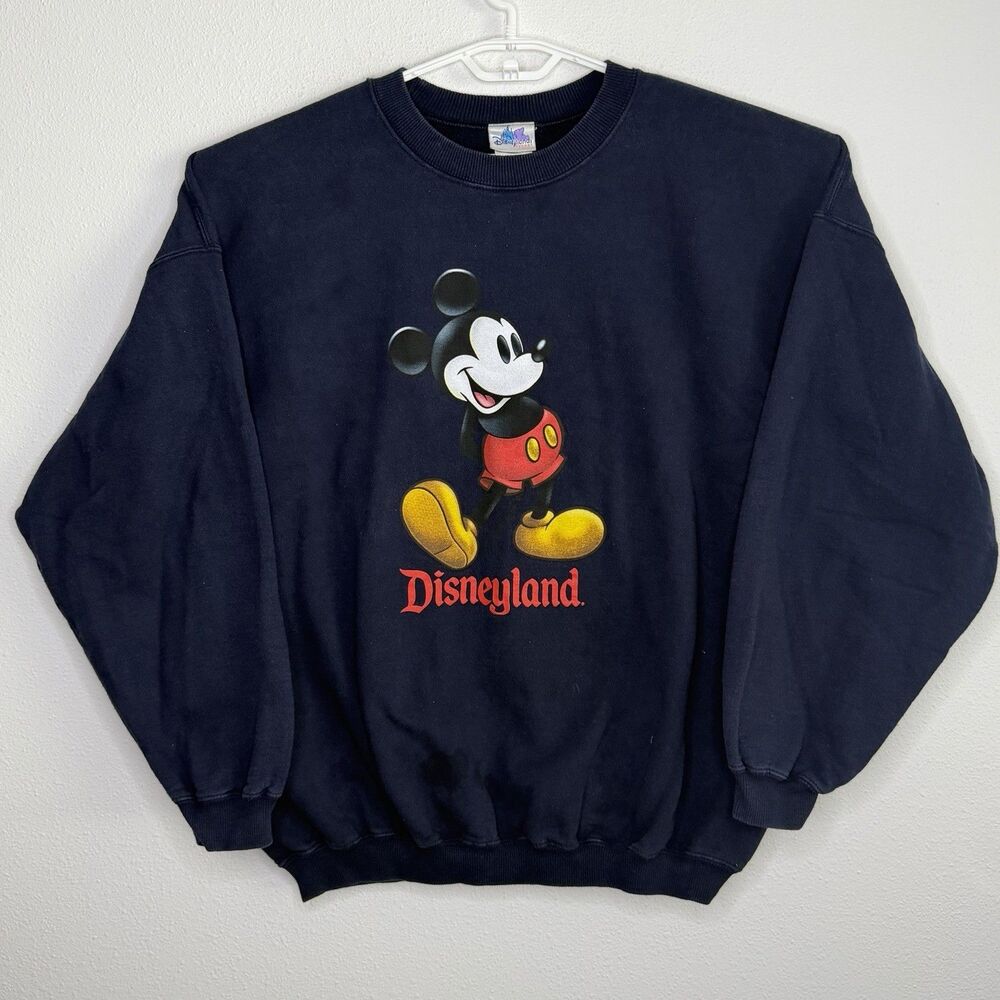 Vintage Y2K Disneyland Resort Mickey Mouse Sweatshirt USA Made Unisex XXL